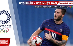 Kèo nhà cái. Soi kèo U23 Pháp vs U23 Nhật Bản. VTV6 VTV5 trực tiếp bóng đá Olympic 2021