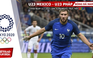 Kèo nhà cái. Soi kèo U23 Mexico vs Pháp. VTV6 VTV5 trực tiếp bóng đá Olympic 2021