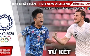 Kèo nhà cái. Soi kèo U23 Nhật Bản vs New Zealand. VTV6 VTV5 trực tiếp bóng đá Olympic 2021