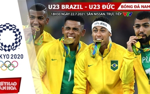 Kèo nhà cái. Soi kèo U23 Brazil vs Đức. VTV6 VTV5 trực tiếp bóng đá Olympic 2021