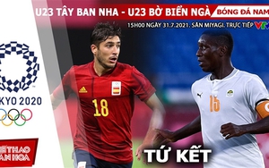 Kèo nhà cái. Soi kèo U23 Tây Ban Nha vs Bờ Biển Ngà. VTV6 VTV5 trực tiếp bóng đá Olympic 2021