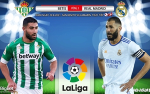 Soi kèo nhà cái Betis vs Real Madrid và nhận định bóng đá Tây Ban Nha (3h00 ngày 29/8)