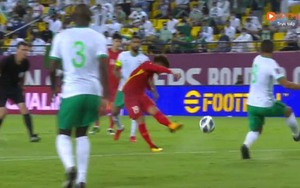 CĐV Việt Nam vỡ òa với siêu phẩm của Quang Hải trước Ả rập Xê út