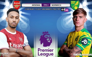 Soi kèo nhà cái Arsenal vs Norwich và nhận định bóng đá Ngoại hạng Anh (21h00, 11/9)