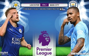 Soi kèo nhà cái Leicester vs Man City và nhận định bóng đá Ngoại hạng Anh (21h00, 11/9)