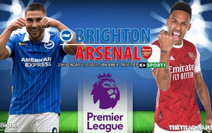 Soi kèo nhà cái Brighton vs Arsenal. Nhận định, dự đoán bóng đá Anh (23h30, 2/10)