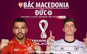 Soi kèo nhà cái Bắc Macedonia vs Đức. Nhận định, dự đoán bóng đá World Cup 2022 (1h45, 12/10)