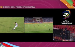 Thót tim với VAR trong bàn thắng mở tỷ số của Tiến Linh trước Oman