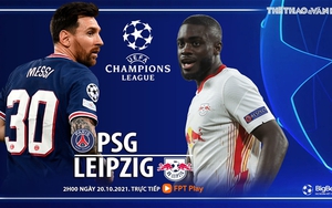 Soi kèo nhà cái PSG vs Leipzig. Nhận định, dự đoán bóng đá Cúp C1 (02h00, 20/10)