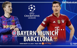 Soi kèo nhà cái Bayern Munich vs Barcelona. Nhận định bóng đá, dự đoán Cúp C1 (3h00, 9/12)