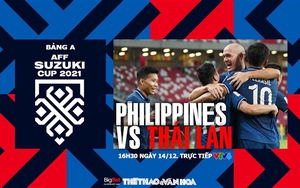 Soi kèo nhà cái Philippines vs Thái Lan. Nhận định, dự đoán bóng đá AFF Cup 2021 (16h30, 14/12)