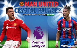 Soi kèo nhà cái MU vs Crystal Palace. Nhận định, dự đoán bóng đá Anh (21h00, 5/12)