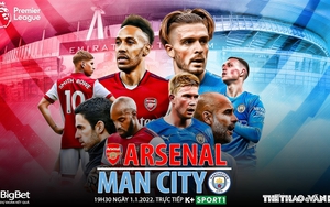 Soi kèo nhà cái Arsenal vs Man City. Nhận định, dự đoán bóng đá Anh (19h30, 1/1)