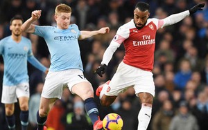 KẾT QUẢ bóng đá Arsenal 1-2 Man City, Ngoại hạng Anh hôm nay