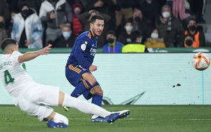 Giúp Real Madrid vào tứ kết Cúp Nhà Vua, Hazard sẽ ở lại Bernabeu?