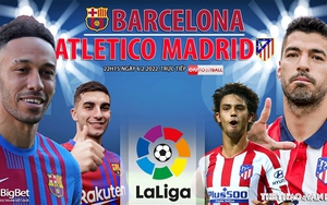 Soi kèo nhà cái Barca vs Atletico Madrid. Nhận định, dự đoán bóng đá La Liga (22h15, 6/2)