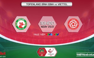 Soi kèo nhà cái Bình Định vs Viettel. Nhận định, dự đoán bóng đá V-League 2022 (18h00, 25/2)