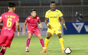 KẾT QUẢ bóng đá Bình Dương 0-1 SLNA, V-League hôm nay