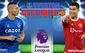 Soi kèo nhà cái Everton vs MU. Nhận định, dự đoán bóng đá Anh (18h30, 9/4)