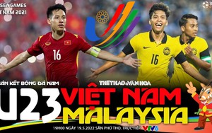 Soi kèo nhà cái U23 Việt Nam vs U23 Malaysia. VTV6 trực tiếp bóng đá SEA Games 31 (19h00, 19/5)