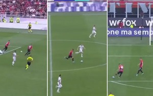 Sao Milan gây sốt khi solo từ khoảng cách 90m rồi ghi bàn