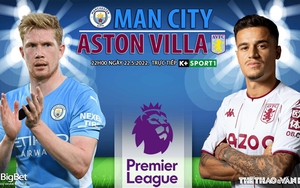 Soi kèo nhà cái Man City vs Aston Villa. Nhận định, dự đoán bóng đá Anh (22h00, 22/5)