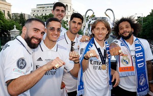 Xem Real ăn mừng hoành tráng sau chức vô địch Champions League