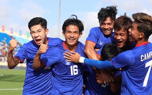 U23 Campuchia thắng đậm U23 Lào ở trận ra quân tại SEA Games 31