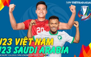 Soi kèo nhà cái U23 Việt Nam vs U23 Ả rập Xê út. Nhận định, dự đoán bóng đá U23 châu Á 2022 (23h00, 12/6)