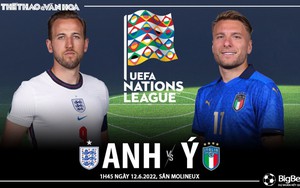 Soi kèo nhà cái Anh vs Ý. Nhận định, dự đoán bóng đá Nations League (1h45, 12/6)