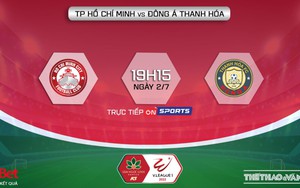 Soi kèo nhà cái TPHCM vs Thanh Hóa. Nhận định, dự đoán bóng đá V-League 2022 (19h15, 2/7)