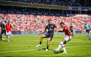 MU 0-1 Atletico Madrid: Fred thẻ đỏ, 'Quỷ đỏ' nhận thất bại đầu tiên dưới thời Ten Hag