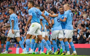 Man City 6-0 Nottingham: Haaland lại lập hat-trick, Man City mở tiệc bàn thắng