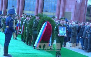 Lễ truy điệu và an táng nhà du hành vũ trụ Viktor Gorbatko