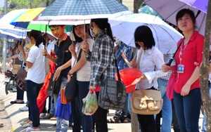 Mực nước các sông đang xuống dần, Bắc bộ trời nắng