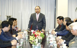 Thủ tướng Nguyễn Xuân Phúc tiếp doanh nhân, trí thức gốc Việt tại Hoa Kỳ