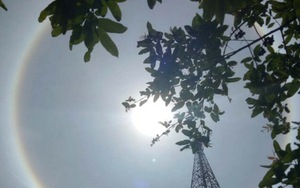 Xuất hiện quầng Mặt Trời lạ ở Huế