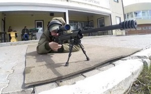 Cận cảnh uy lực súng bắn tỉa thế hệ mới của lính Nga