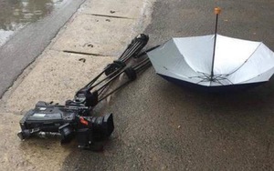 Bắt khẩn cấp đối tượng đâm xe vào máy quay phóng viên VTV