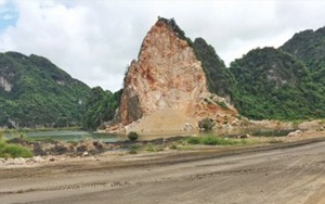 Yêu cầu kiểm tra việc khai thác đá tại vịnh Hạ Long