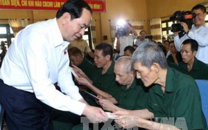 Chủ tịch nước ký quyết định tặng quà người có công với cách mạng nhân dịp 27/7