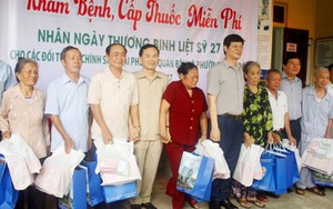 Nghệ An: Khám chữa bệnh và cấp thuốc miên phí nhân ngày 27/7