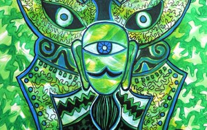 Họa sĩ Lê Quốc Huy triển lãm 50 bức tranh 'độc nhãn'