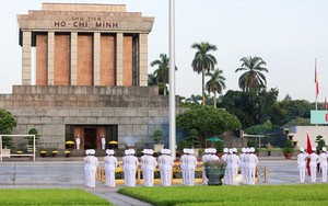 Xúc động lễ chào cờ tại Quảng trường Ba Đình ngày Quốc khánh 2/9