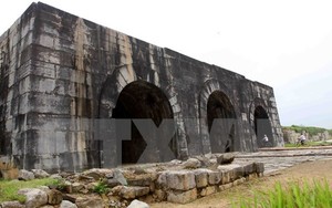 Thanh Hóa: Tường Thành nhà Hồ bị sạt lở, nhiều đoạn xô nghiêng sau bão số 10