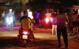 Sập ô văng siêu thị đang thi công, 3 người bị thương nặng