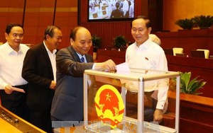 Chính thức bổ nhiệm Bộ trưởng GTVT Nguyễn Văn Thể và Tổng Thanh tra Chính phủ Lê Minh Khái