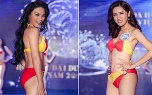 Đường cong 'nóng bỏng' của người đẹp Hoa hậu Đại dương trong trang phục bikini