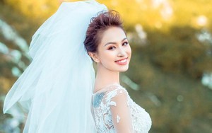Vân Hugo lộng lẫy làm cô dâu vẫn mong tìm được 'người đàn ông của đời mình'