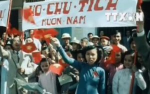 Xem lại những thước phim màu quý giá ngày Thủ đô Hà Nội hoàn toàn giải phóng